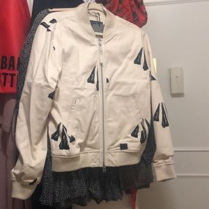 NWT Bristol Textiles Bomber Jacket S